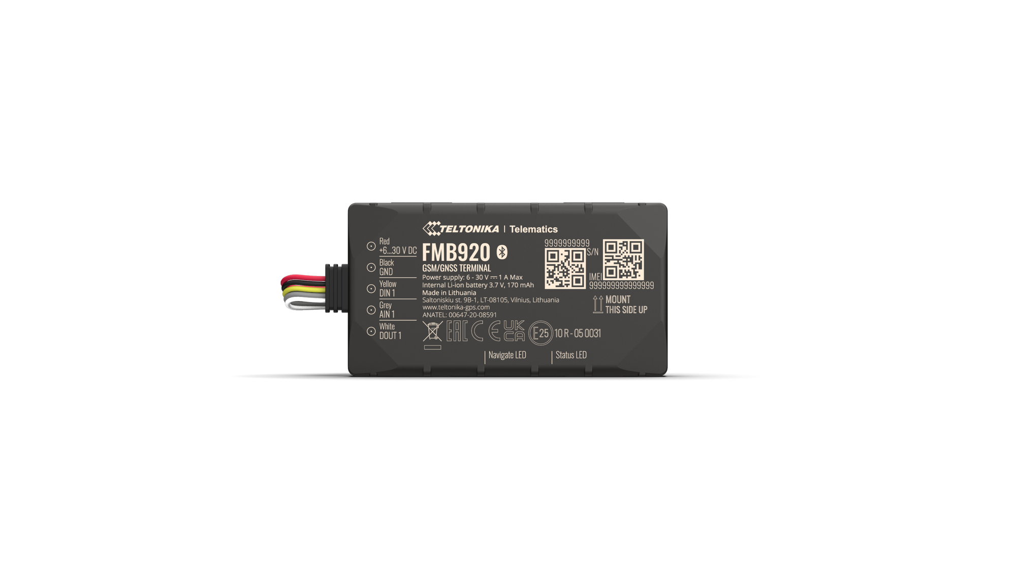 Teltonika FMB920 — kompakten GPS sledilnik za vozila (2G)