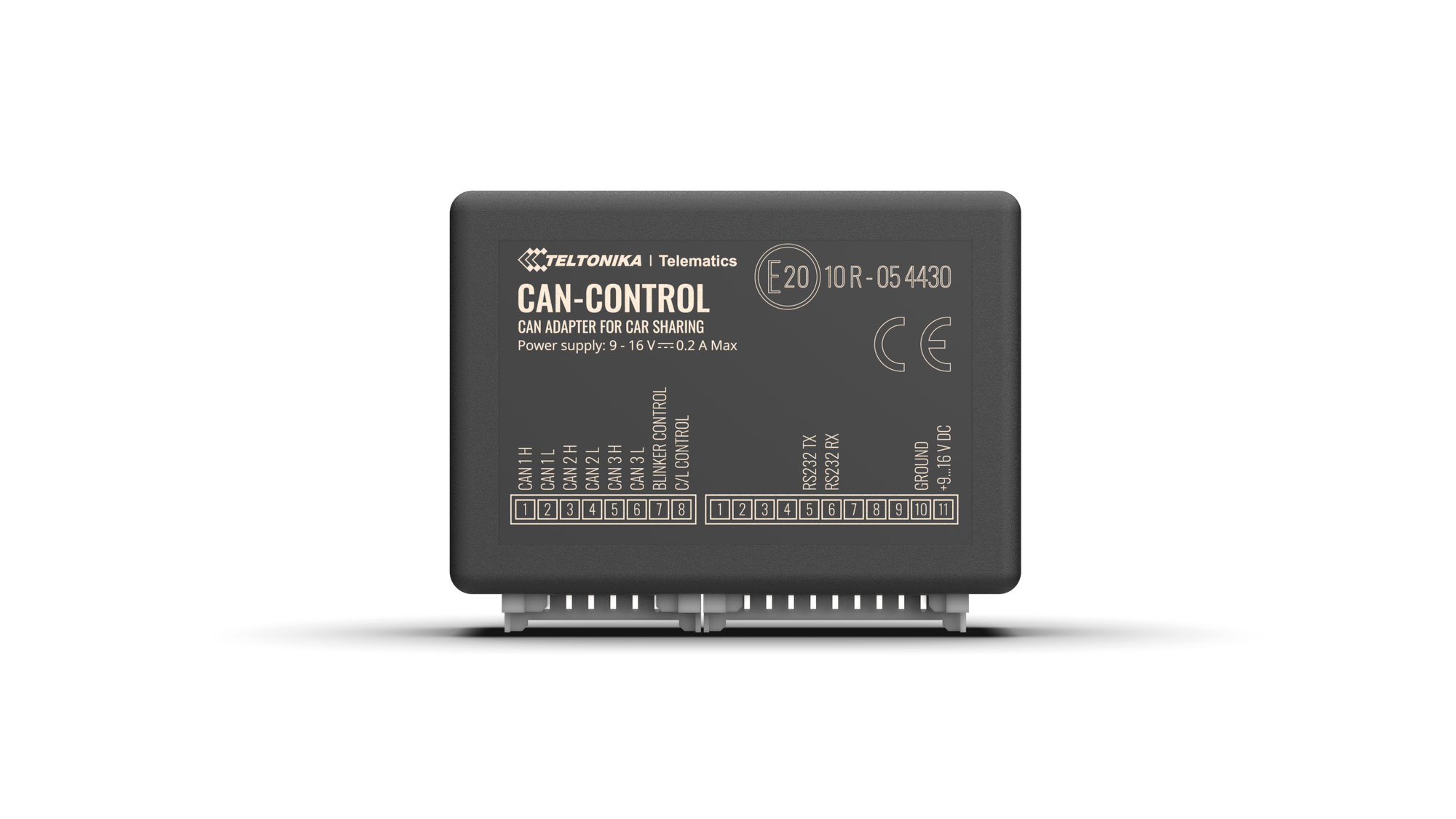 Teltonika CAN-CONTROL CAN adapter – front view